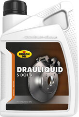 Тормозная жидкость KROON-OIL DRAULIQUID-S DOT 4, 1000 мл цена и информация | Другие масла | hansapost.ee