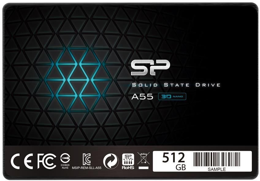 Silicon Power Ace A55 512GB SATA3 (SP512GBSS3A55S25) hind ja info | Sisemised kõvakettad | hansapost.ee