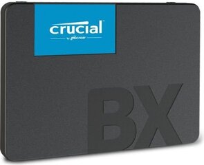 SSD|CRUCIAL|BX500|240GB|SATA 3.0|Write speed 500 MBytes/sec|Read speed 540 MBytes/sec|2,5"|TBW 80 TB|MTBF 1500000 hours|CT240BX500SSD1 hind ja info | Sisemised kõvakettad | hansapost.ee