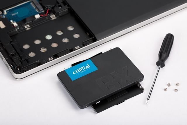 SSD|CRUCIAL|BX500|240GB|SATA 3.0|Write speed 500 MBytes/sec|Read speed 540 MBytes/sec|2,5"|TBW 80 TB|MTBF 1500000 hours|CT240BX500SSD1 цена и информация | Sisemised kõvakettad | hansapost.ee