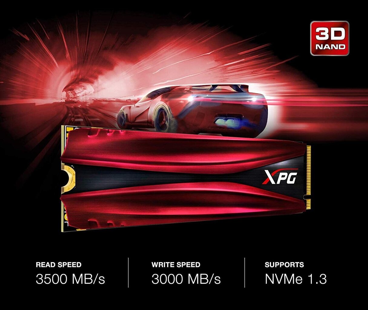 ADATA 1TB M.2 PCIe NVMe XPG GAMMIX S11 Pro цена и информация | Sisemised kõvakettad | hansapost.ee