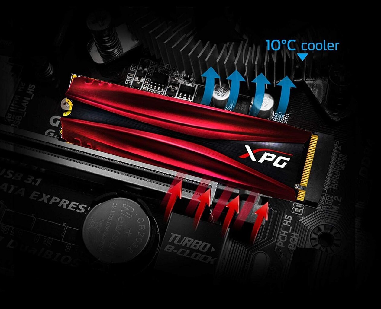 ADATA 1TB M.2 PCIe NVMe XPG GAMMIX S11 Pro цена и информация | Sisemised kõvakettad | hansapost.ee