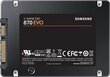 SSD|SAMSUNG|870 EVO|500GB|SATA|SATA 3.0|MLC|Write speed 530 MBytes/sec|Read speed 560 MBytes/sec|2,5"|MTBF 1500000 hours|MZ-77E500B/EU hind ja info | Sisemised kõvakettad | hansapost.ee