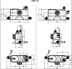 Reoveepump DAB GENIX 130 WC-3 hind ja info | Reoveepumbad | hansapost.ee