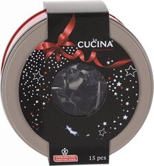 La Cucina piparkoogivormide komplekt, 15 tk. hind ja info | Küpsetusnõud ja tarvikud | hansapost.ee