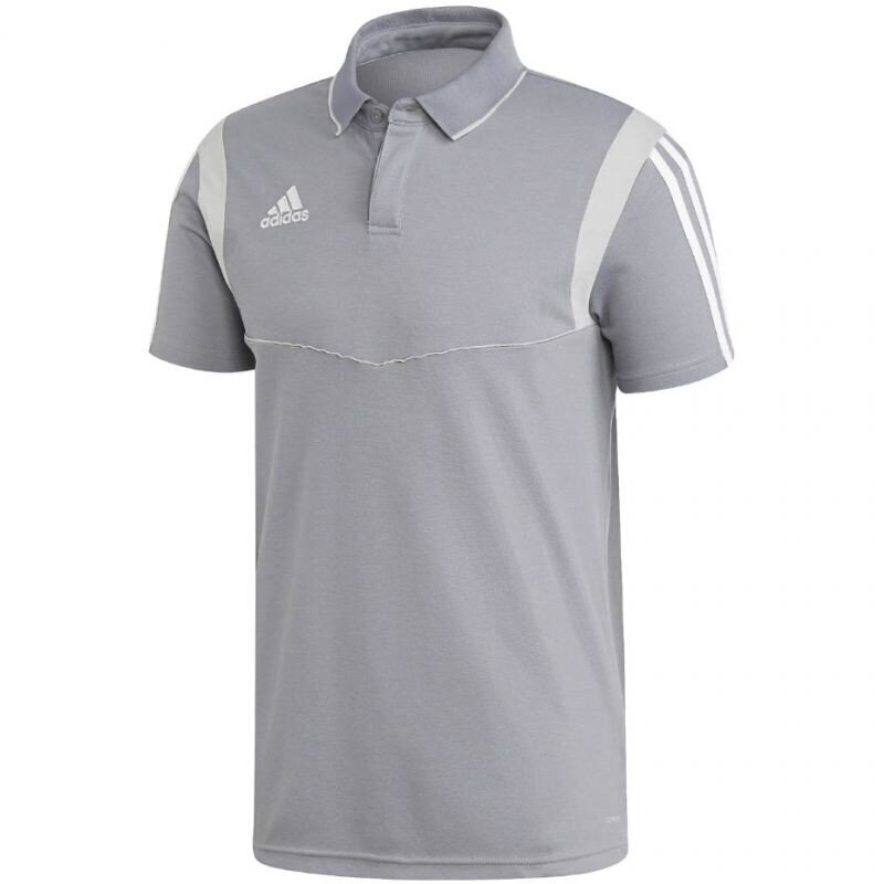 Meeste T-särk Adidas Tiro 19 Cotton Polo M DW4736, hall цена и информация | T-särgid meestele | hansapost.ee