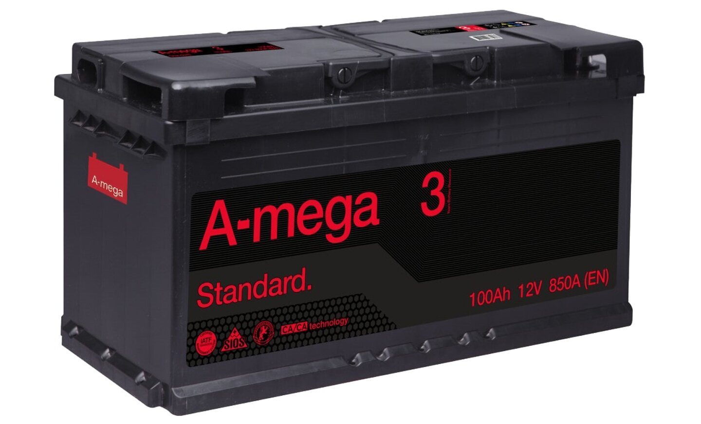 Aku A-MEGA Standart 100Ah 850A цена и информация | Autoakud | hansapost.ee