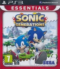 Sonic Generations Essentials цена и информация | Компьютерные игры | hansapost.ee