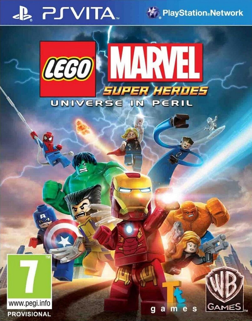 PlayStation Vita mäng LEGO Marvel Super Heroes: Universe in Peril hind ja info | Konsooli- ja arvutimängud | hansapost.ee