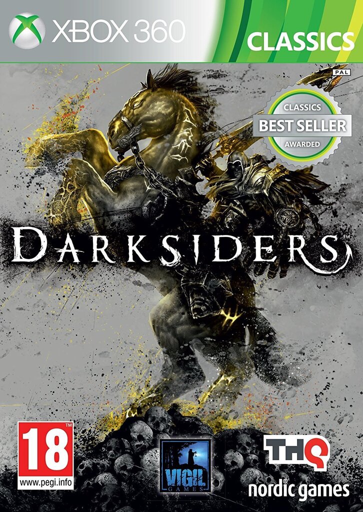 Xbox 360 mäng Darksiders - Xbox One Compatible цена и информация | Konsooli- ja arvutimängud | hansapost.ee