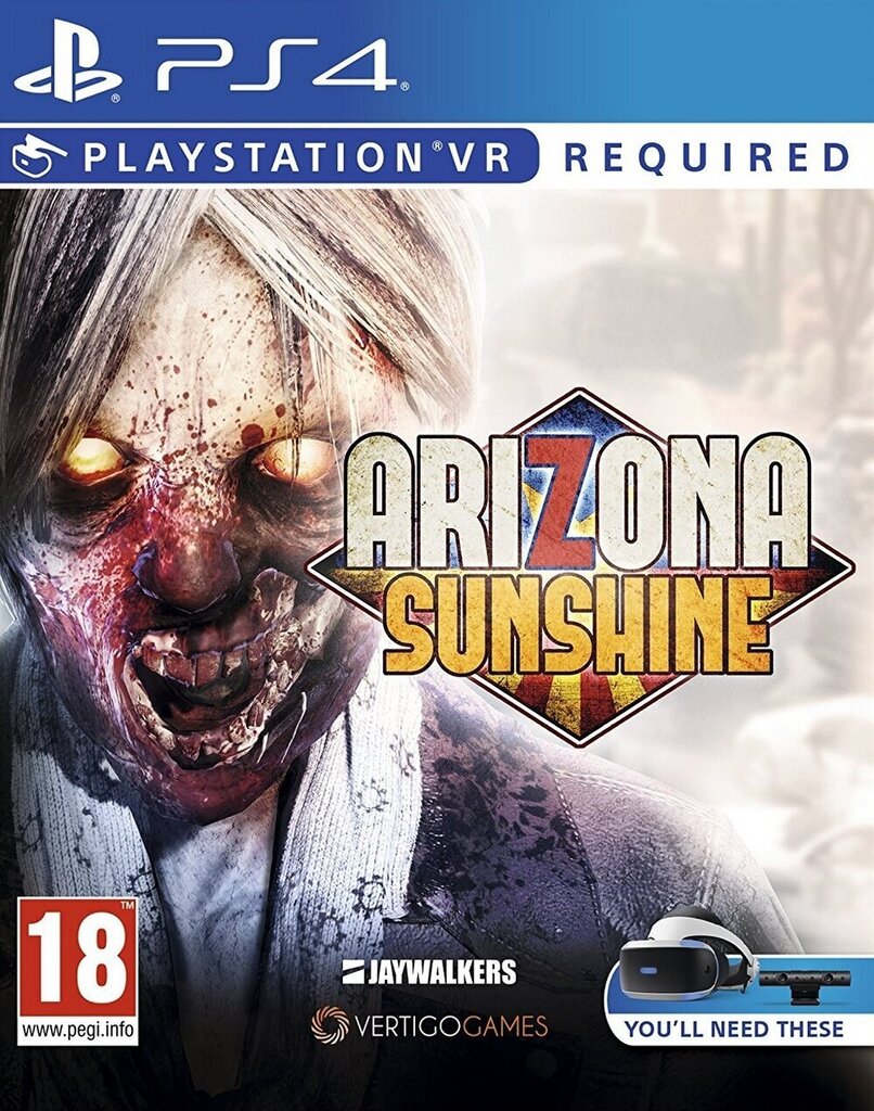 PlayStation 4 mäng VR Arizona Sunshine цена и информация | Konsooli- ja arvutimängud | hansapost.ee