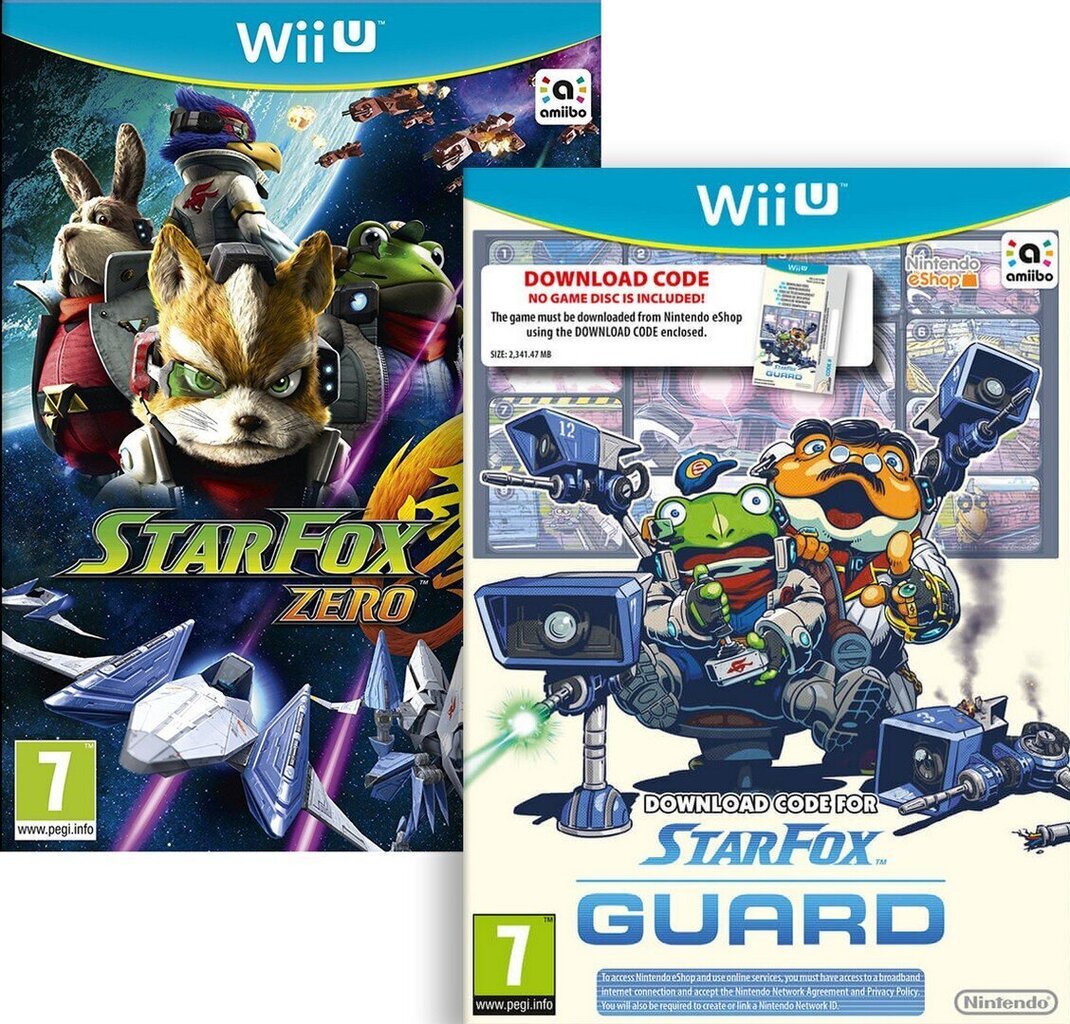 Nintendo Wii U mäng Star Fox Zero with Star Fox Guard Download Code цена и информация | Konsooli- ja arvutimängud | hansapost.ee