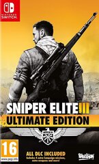 Sniper Elite 3 - Ultimate Edition (Switch) цена и информация | Rebellion Компьютерная техника | hansapost.ee