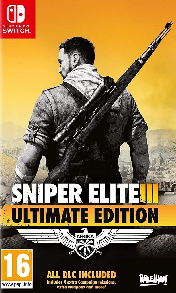 Sniper Elite 3 - Ultimate Edition (Switch) цена и информация | Konsooli- ja arvutimängud | hansapost.ee