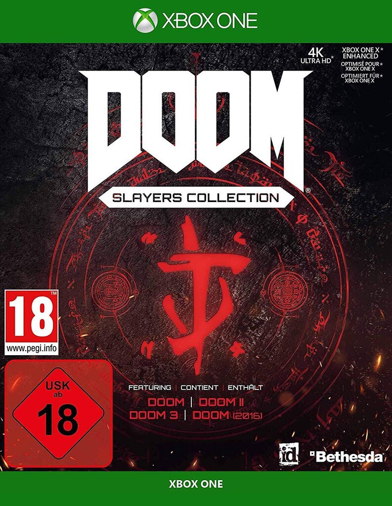 DOOM Slayers Collection Xbox One цена и информация | Konsooli- ja arvutimängud | hansapost.ee