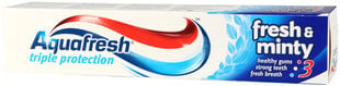 Зубная паста Aquafresh Fresh'N'Minty 100 мл цена и информация | Aquafresh Духи, косметика | hansapost.ee