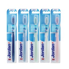 Зубная щетка Jordan Clean Between, мягкая цена и информация | Зубные щетки, пасты | hansapost.ee