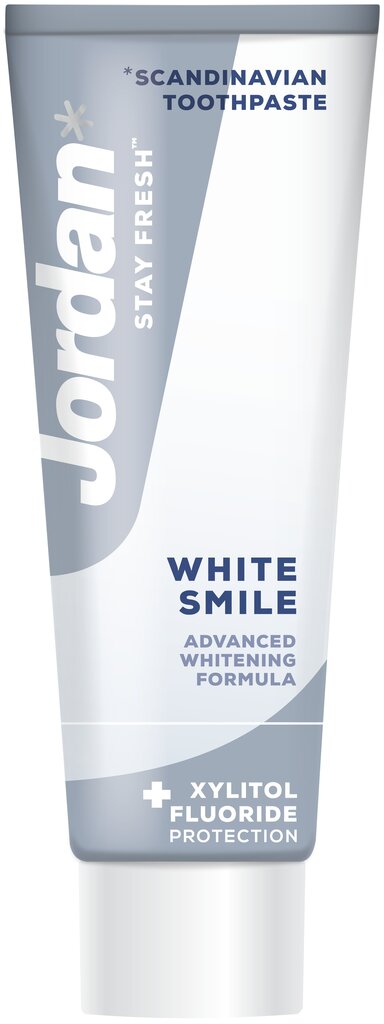 Hambapasta Jordan White Smile, 75 ml hind ja info | Hambaharjad, hampapastad ja suuloputusvedelikud | hansapost.ee