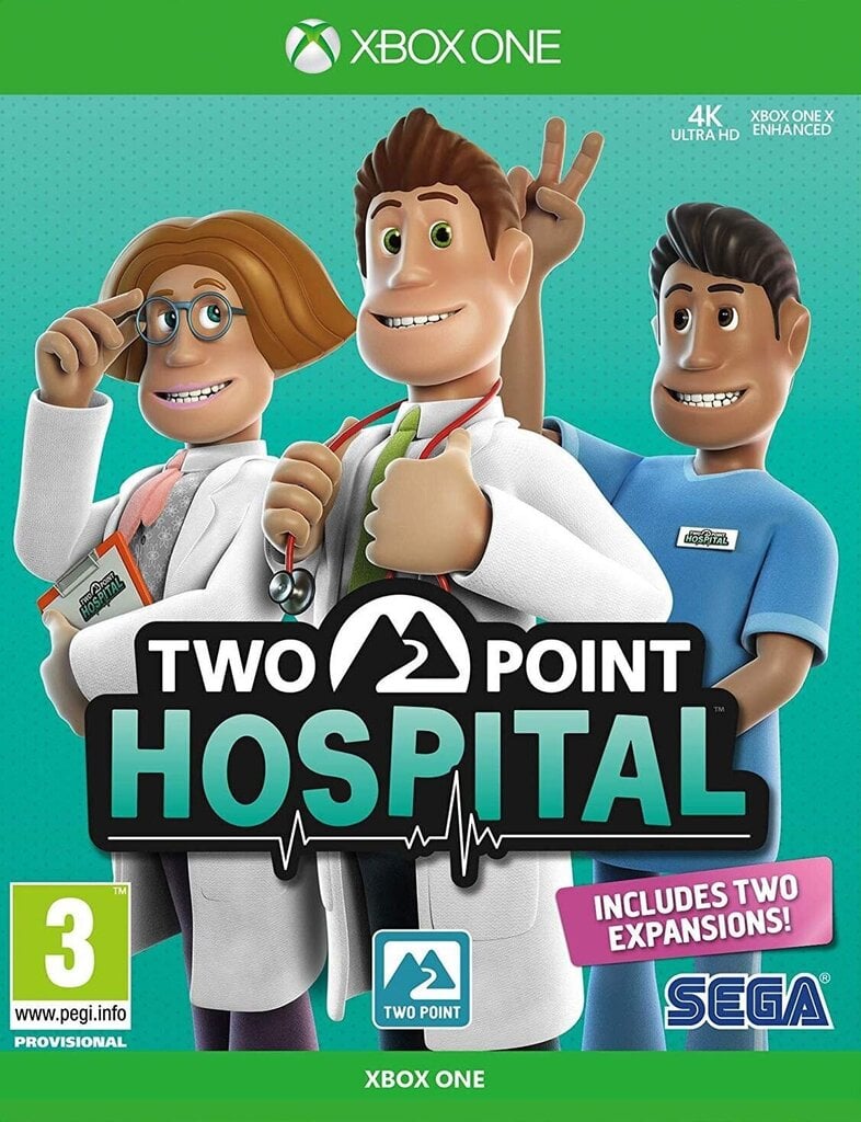 Two Point Hospital Xbox One цена и информация | Konsooli- ja arvutimängud | hansapost.ee