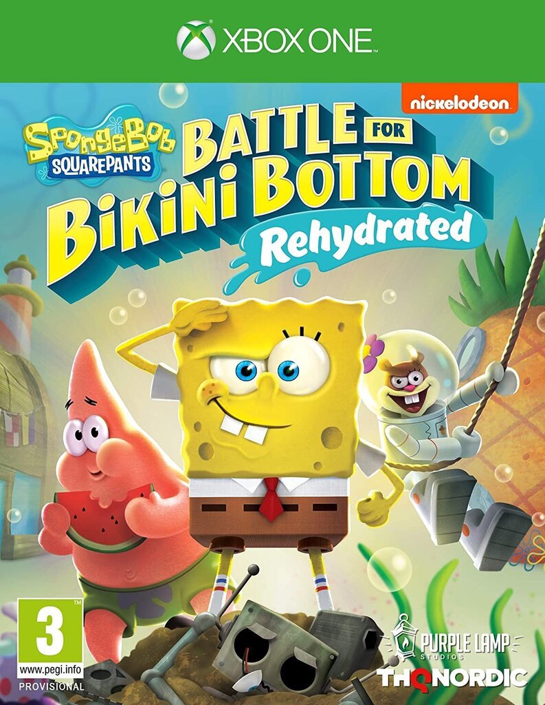 Spongebob SquarePants: Battle for Bikini Bottom - Rehydrated, Xbox One цена и информация | Konsooli- ja arvutimängud | hansapost.ee