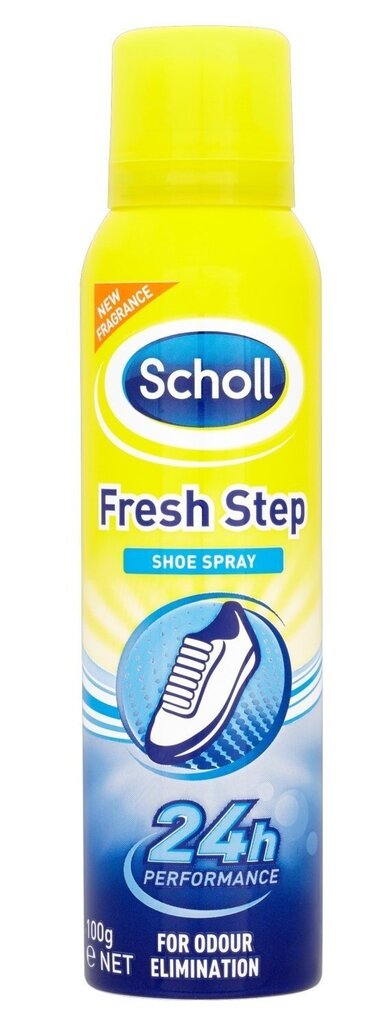 Spreideodorant jalatsitele Scholl Fresch Step 150 ml цена и информация | Riiete ja jalanõude hooldusvahendid | hansapost.ee