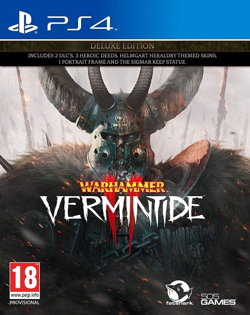 PS4 Warhammer: Vermintide 2 Deluxe Edition цена и информация | Konsooli- ja arvutimängud | hansapost.ee