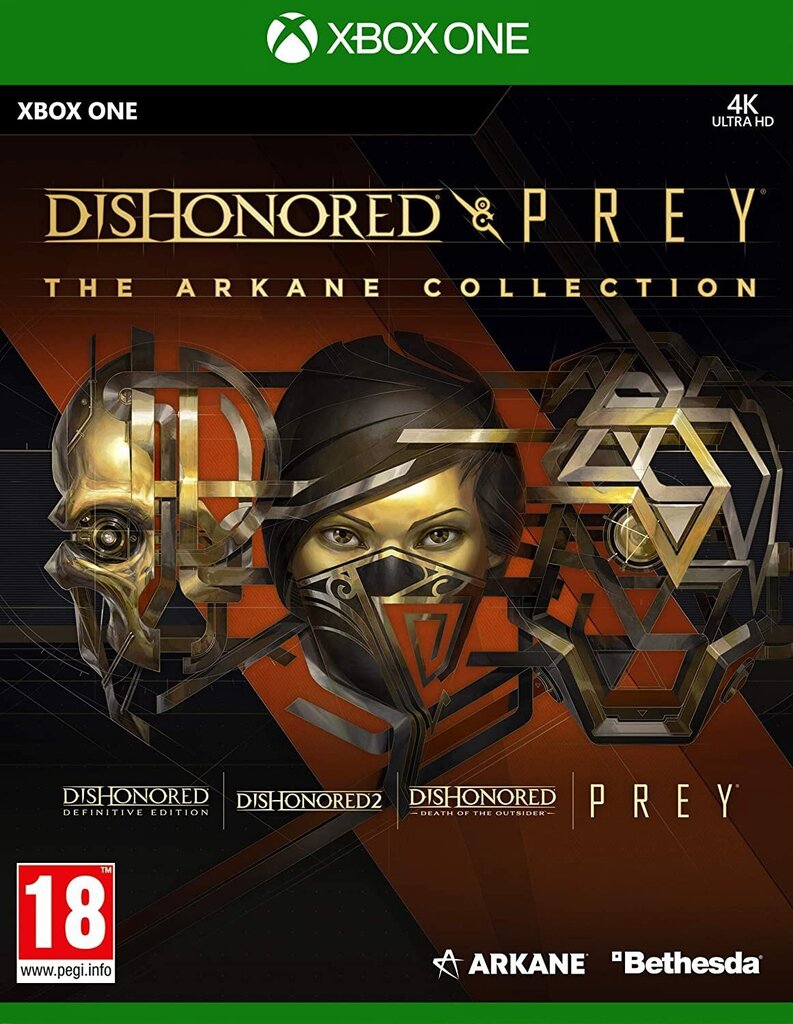 Xbox One mäng Dishonored and Prey: The Arkane Collection hind ja info | Konsooli- ja arvutimängud | hansapost.ee