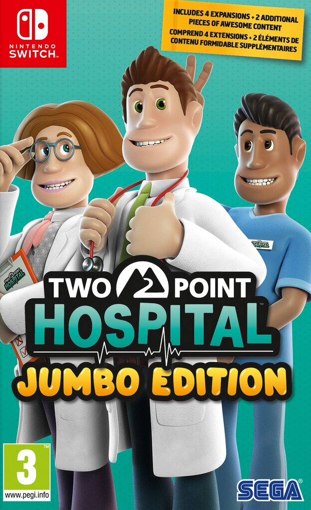 Nintendo Switch mäng Two Point Hospital Jumbo Editionf hind ja info | Konsooli- ja arvutimängud | hansapost.ee