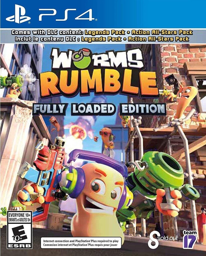 Компьютерная игра PS4 Worms Rumble Fully Loaded Edition цена | hansapost.ee