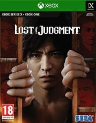 XBox One mäng Lost Judgment hind ja info | sega Arvutid ja IT- tehnika | hansapost.ee