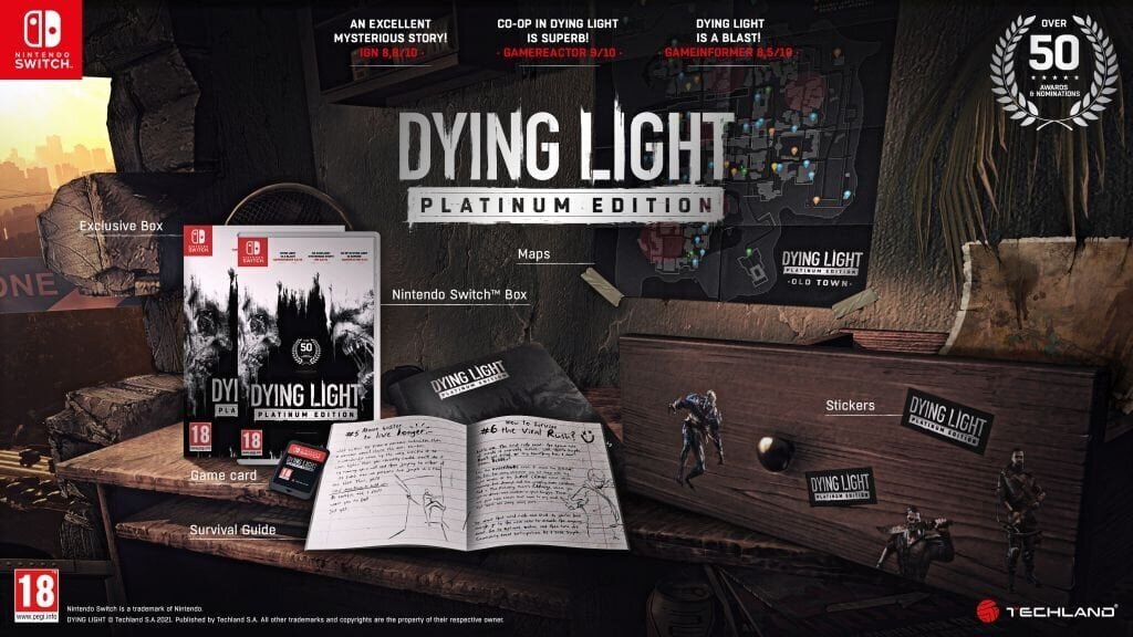 Switch mäng Dying Light Platinum Edition hind ja info | Konsooli- ja arvutimängud | hansapost.ee