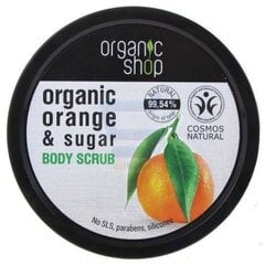 Kehakoorija apelsini ekstraktiga Organic Shop 250 ml hind ja info | Kehakoorijad | hansapost.ee