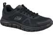 Meeste tossud Skechers Track-Scloric, must hind ja info | Spordijalatsid ja vabaajajalatsid meestele | hansapost.ee