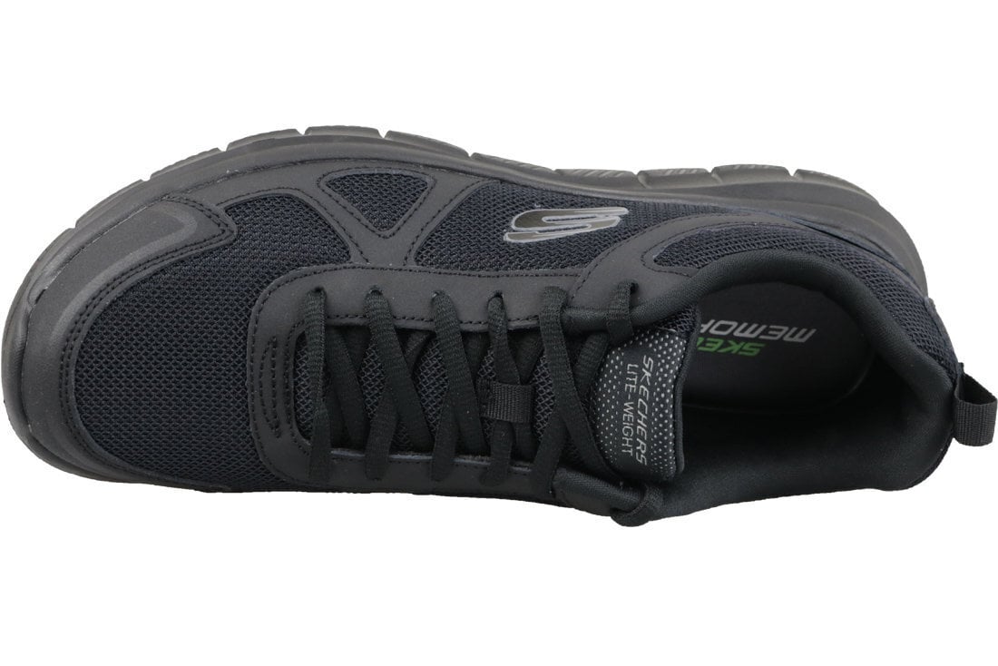 Meeste tossud Skechers Track-Scloric, must hind ja info | Spordijalatsid ja vabaajajalatsid meestele | hansapost.ee