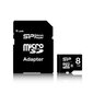 Silicon Power mälukaart microSDHC 8GB Class 10 + adapter цена и информация | Mälukaardid mobiiltelefonidele | hansapost.ee