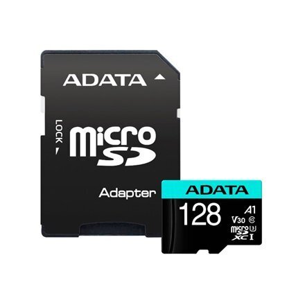 ADATA Premier Pro UHS-I U3 128 GB, micro цена и информация | Mälukaardid mobiiltelefonidele | hansapost.ee