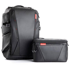 Рюкзак PGYTECH черный "OneMo" 35 л с дополнительной сумкой через плечо цена и информация | Cумки, футляры | hansapost.ee