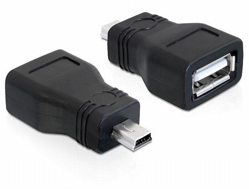 Adapter USB AF->USB Mini(M) hind ja info | Nutitelerite lisatarvikud | hansapost.ee