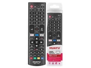HQ LXH1379 LG TV remote control LCD / SMART / 3D RM-L1379 Black hind ja info | HQ Televiisorid ja tarvikud | hansapost.ee