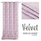 AmeliaHome kardin Velvet Silver Leaves hind ja info | Kardinad | hansapost.ee