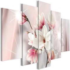 Maal - Dazzling Magnolias (5 Parts) Wide hind ja info | Seinapildid | hansapost.ee