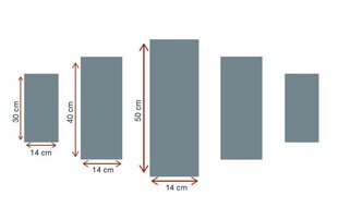 Viieosaline reproduktsioon Puud sügisel hind ja info | Seinapildid | hansapost.ee