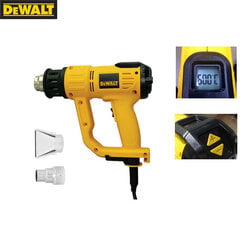 Строительный фен D26414_DW, дигитальный экран DeWalt цена и информация | Строительные фены | hansapost.ee