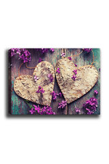 Репродукция Два сердца цена и информация | Настенные деревянные декорации | hansapost.ee