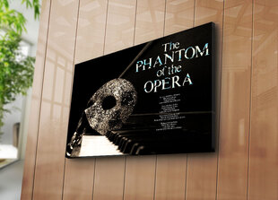 Репродукция The Phantom of the Opera цена и информация | Настенные деревянные декорации | hansapost.ee