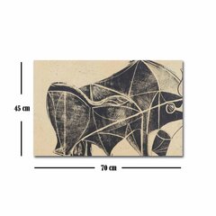 Репродукция Le Taureau (Pablo Picasso) цена и информация | Настенные деревянные декорации | hansapost.ee