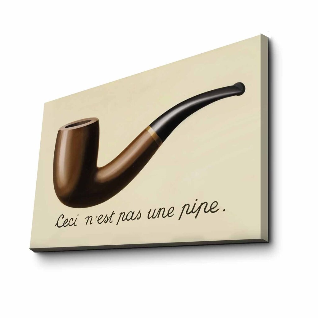 Reproduktsioon Piip(René Magritte) цена и информация | Seinapildid | hansapost.ee