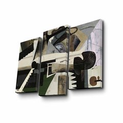 Kolmeosaline reproduktsioon Abstraktsioon hind ja info | Seinapildid | hansapost.ee