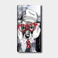 Pilt Punaste prillidega koer цена и информация | Seinapildid | hansapost.ee