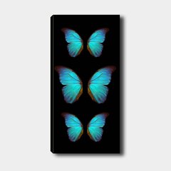 Репродукция Голубые бабочки цена и информация | Репродукции, картины | hansapost.ee